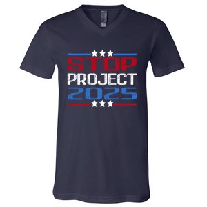 Stop Project 2025 V-Neck T-Shirt