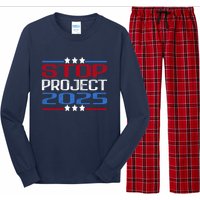 Stop Project 2025 Long Sleeve Pajama Set