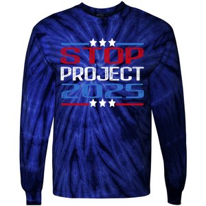 Stop Project 2025 Tie-Dye Long Sleeve Shirt