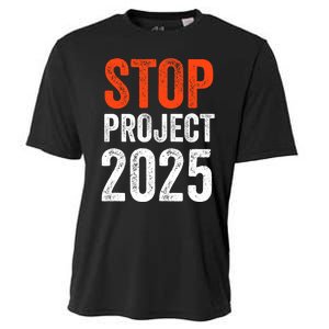 Stop Project 2025 Anti Trump Cooling Performance Crew T-Shirt