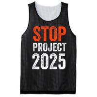 Stop Project 2025 Anti Trump Mesh Reversible Basketball Jersey Tank