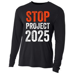 Stop Project 2025 Anti Trump Cooling Performance Long Sleeve Crew