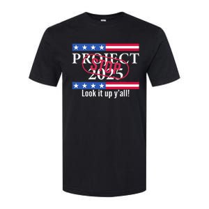 Stop Project 2025 Look It Up Y’All Anti Trump Softstyle CVC T-Shirt