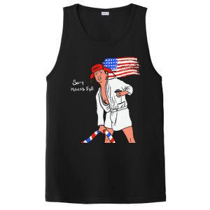 Stop Project 2025 Anti Trump American Flag PosiCharge Competitor Tank