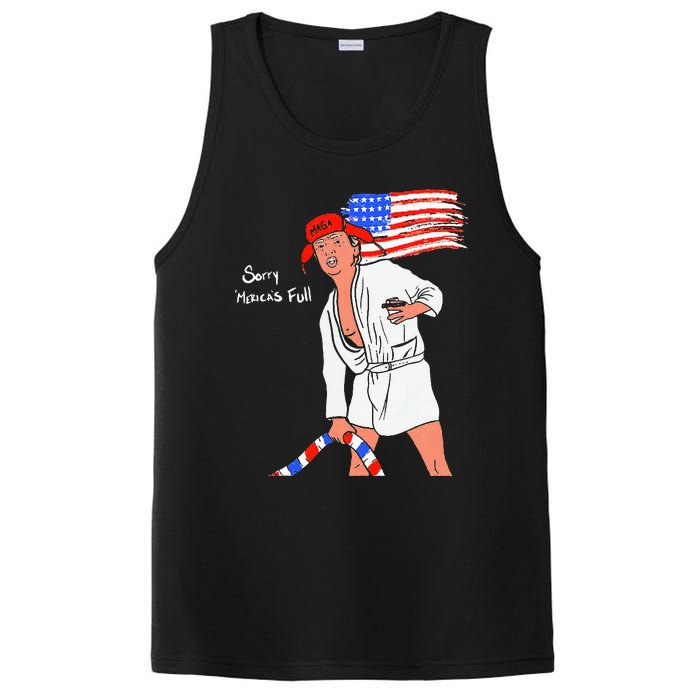 Stop Project 2025 Anti Trump American Flag PosiCharge Competitor Tank