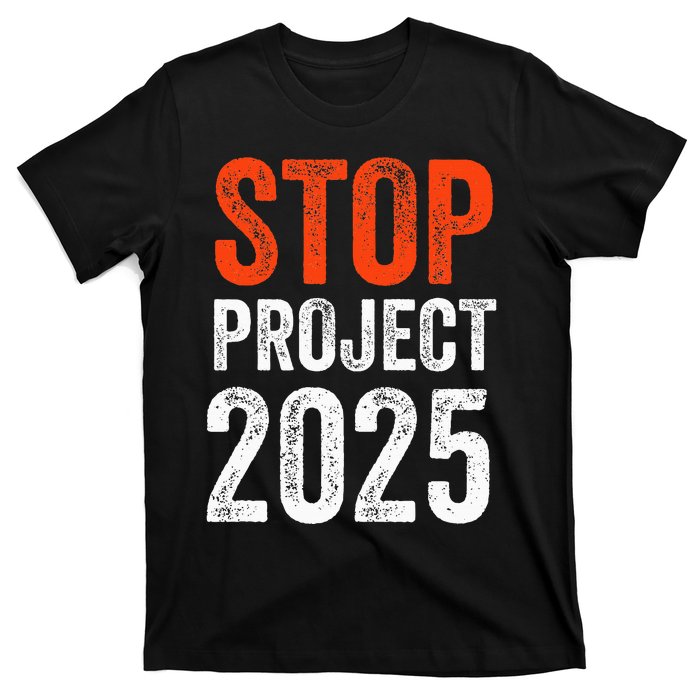 Stop Project 2025 Look It Up Y’All Anti Trump T-Shirt