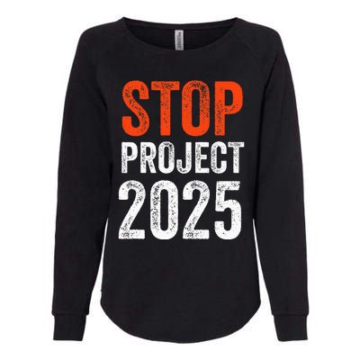 Stop Project 2025 Look It Up Y’All Anti Trump Womens California Wash Sweatshirt