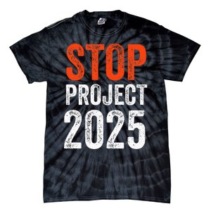 Stop Project 2025 Look It Up Y’All Anti Trump Tie-Dye T-Shirt