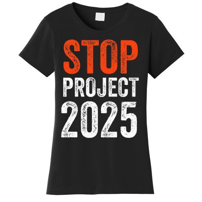 Stop Project 2025 Look It Up Y’All Anti Trump Women's T-Shirt