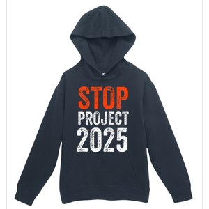 Stop Project 2025 Look It Up Y’All Anti Trump Urban Pullover Hoodie