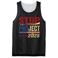 Stop Project 2025 Usa Flag Mesh Reversible Basketball Jersey Tank