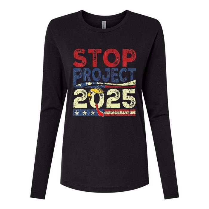 Stop Project 2025 Look It Up Y’All Womens Cotton Relaxed Long Sleeve T-Shirt