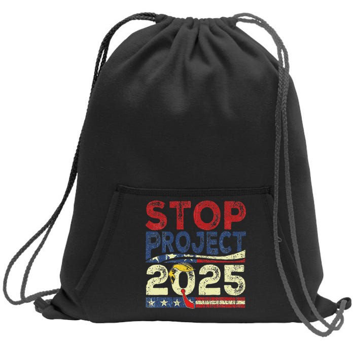 Stop Project 2025 Look It Up Y’All Sweatshirt Cinch Pack Bag