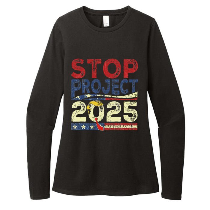 Stop Project 2025 Look It Up Y’All Womens CVC Long Sleeve Shirt