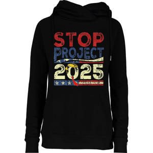 Stop Project 2025 Look It Up Y’All Womens Funnel Neck Pullover Hood