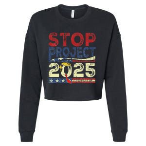 Stop Project 2025 Look It Up Y’All Cropped Pullover Crew