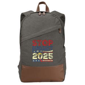 Stop Project 2025 Look It Up Y’All Cotton Canvas Backpack