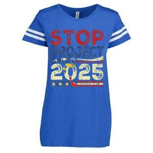 Stop Project 2025 Look It Up Y’All Enza Ladies Jersey Football T-Shirt