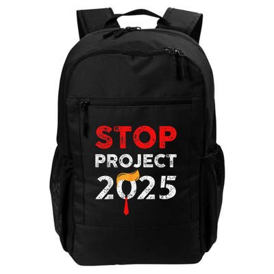 Stop Project 2025 Anti Trump Funny Gift Backpack