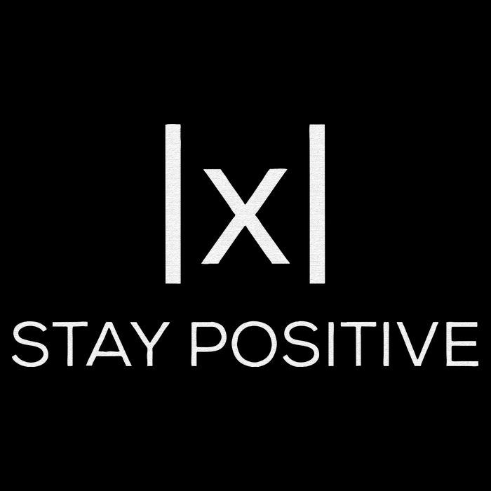Stay Positive Absolute Value Funny Math Sustainable Bucket Hat