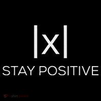 Stay Positive Absolute Value Funny Math Button