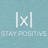Stay Positive Absolute Value Funny Math Sueded Cloud Jersey T-Shirt