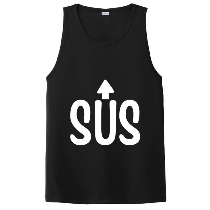 Sus Pointing Arrow Up Gaming Meme Impostor IM Kinda Sus PosiCharge Competitor Tank
