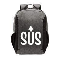 Sus Pointing Arrow Up Gaming Meme Impostor IM Kinda Sus Vector Backpack