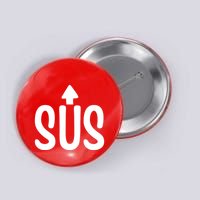 Sus Pointing Arrow Up Gaming Meme Impostor IM Kinda Sus Button