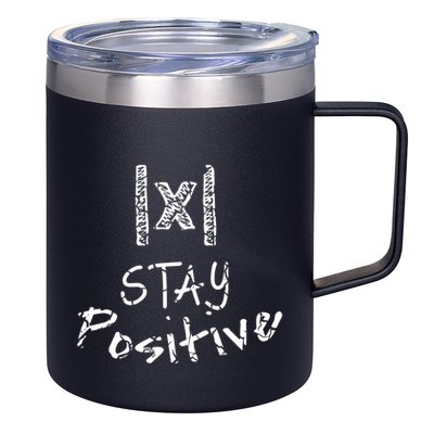 Stay Positive Absolute Value Funny Math Teacher Calculus Gift 12oz Stainless Steel Coffee Mug