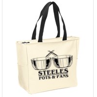 Steeles Pots And Pans Zip Tote Bag