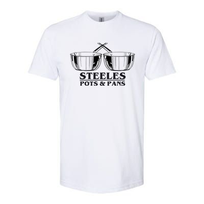 Steeles Pots And Pans Softstyle® CVC T-Shirt