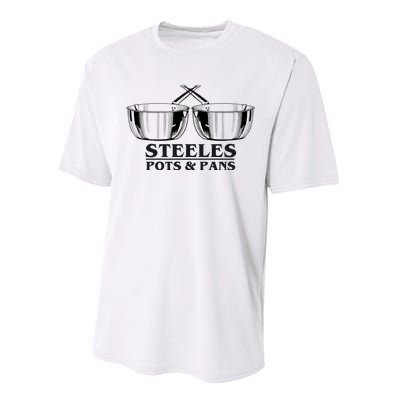 Steeles Pots And Pans Performance Sprint T-Shirt