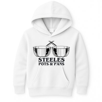 Steeles Pots And Pans Kids Hoodie