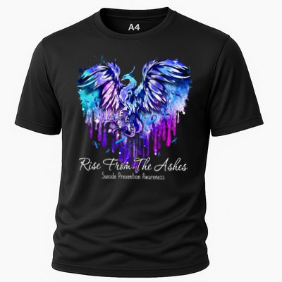 Suicide Prevention Awareness Phoenix Rise From The Ashes Performance Shirt