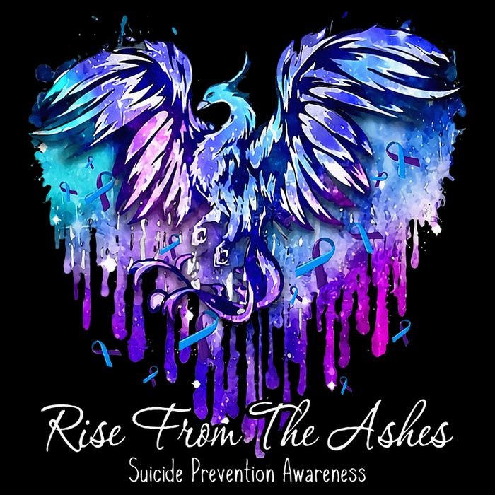 Suicide Prevention Awareness Phoenix Rise From The Ashes Impact Tech Backpack