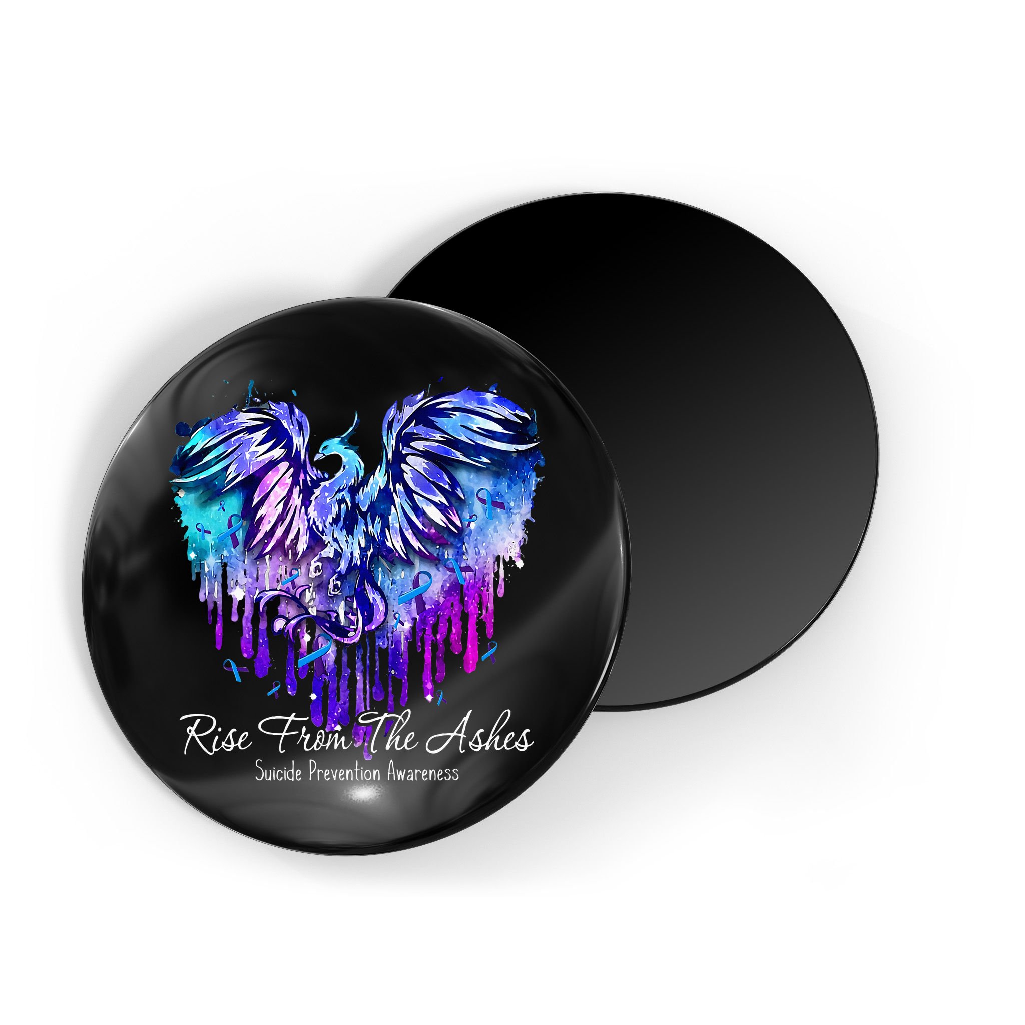 Suicide Prevention Awareness Phoenix Rise From The Ashes Magnet