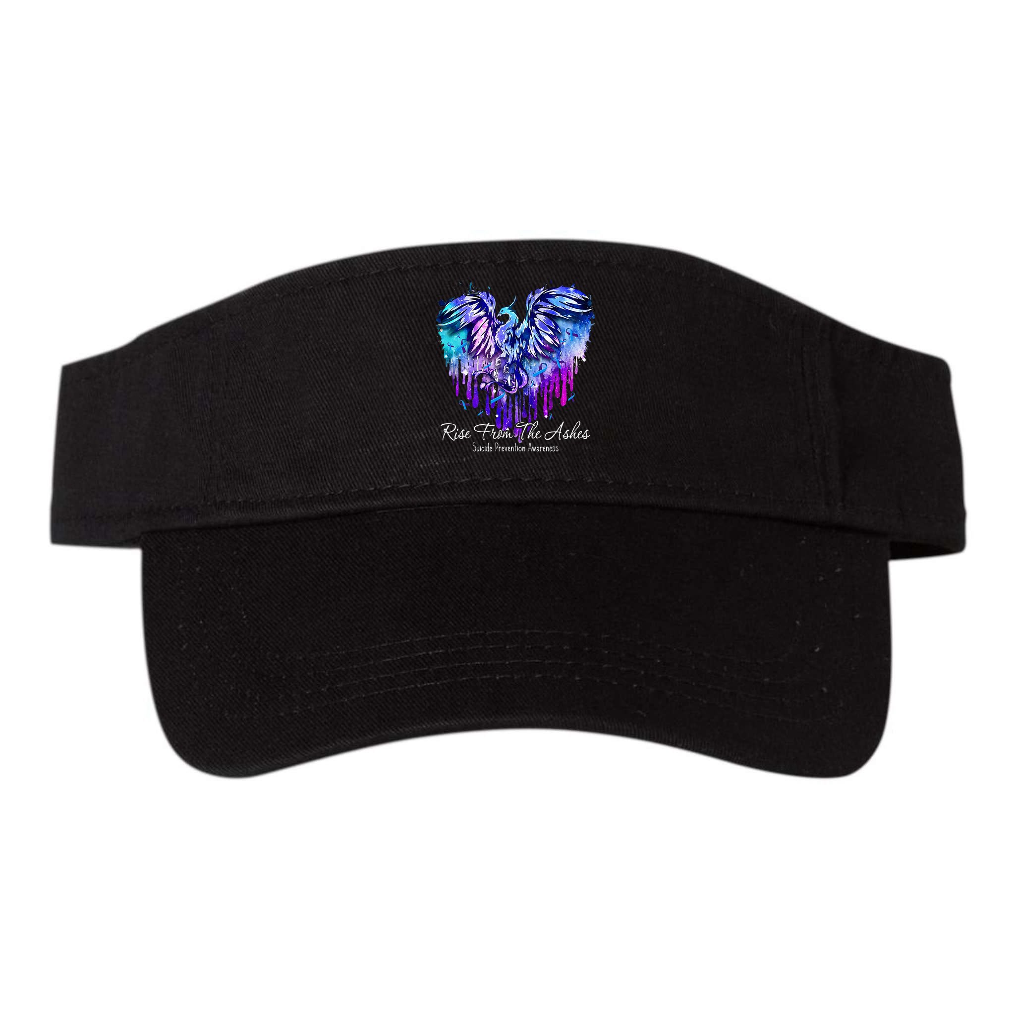 Suicide Prevention Awareness Phoenix Rise From The Ashes Visor