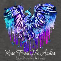 Suicide Prevention Awareness Phoenix Rise From The Ashes Vector Backpack