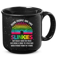 Some People Are Like Slinkies Sarcastic Or Cool Person 15oz Campfire Ceramic Mug