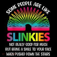 Some People Are Like Slinkies Sarcastic Or Cool Person Drawstring Bag
