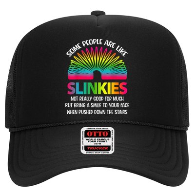 Some People Are Like Slinkies Sarcastic Or Cool Person Trucker Hat