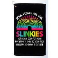 Some People Are Like Slinkies Sarcastic Or Cool Person Golf Towel