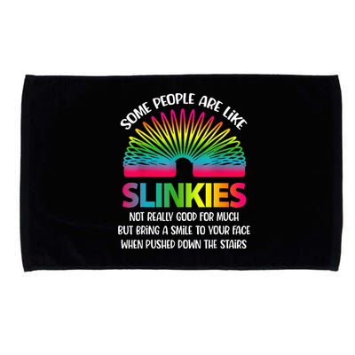 Some People Are Like Slinkies Sarcastic Or Cool Person Microfiber Hand Towel