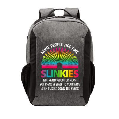 Some People Are Like Slinkies Sarcastic Or Cool Person Vector Backpack