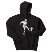 Soccer Player And Soccer Fan Motif Vintage Kids Hoodie