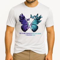 Suicide Prevention Awareness Butterfly No Story Should End Too Soon Cooling Performance Crew T-Shirt