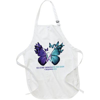 Suicide Prevention Awareness Butterfly No Story Should End Too Soon Apron