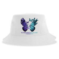 Suicide Prevention Awareness Butterfly No Story Should End Too Soon Sustainable Bucket Hat