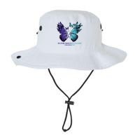 Suicide Prevention Awareness Butterfly No Story Should End Too Soon Bucket Hat